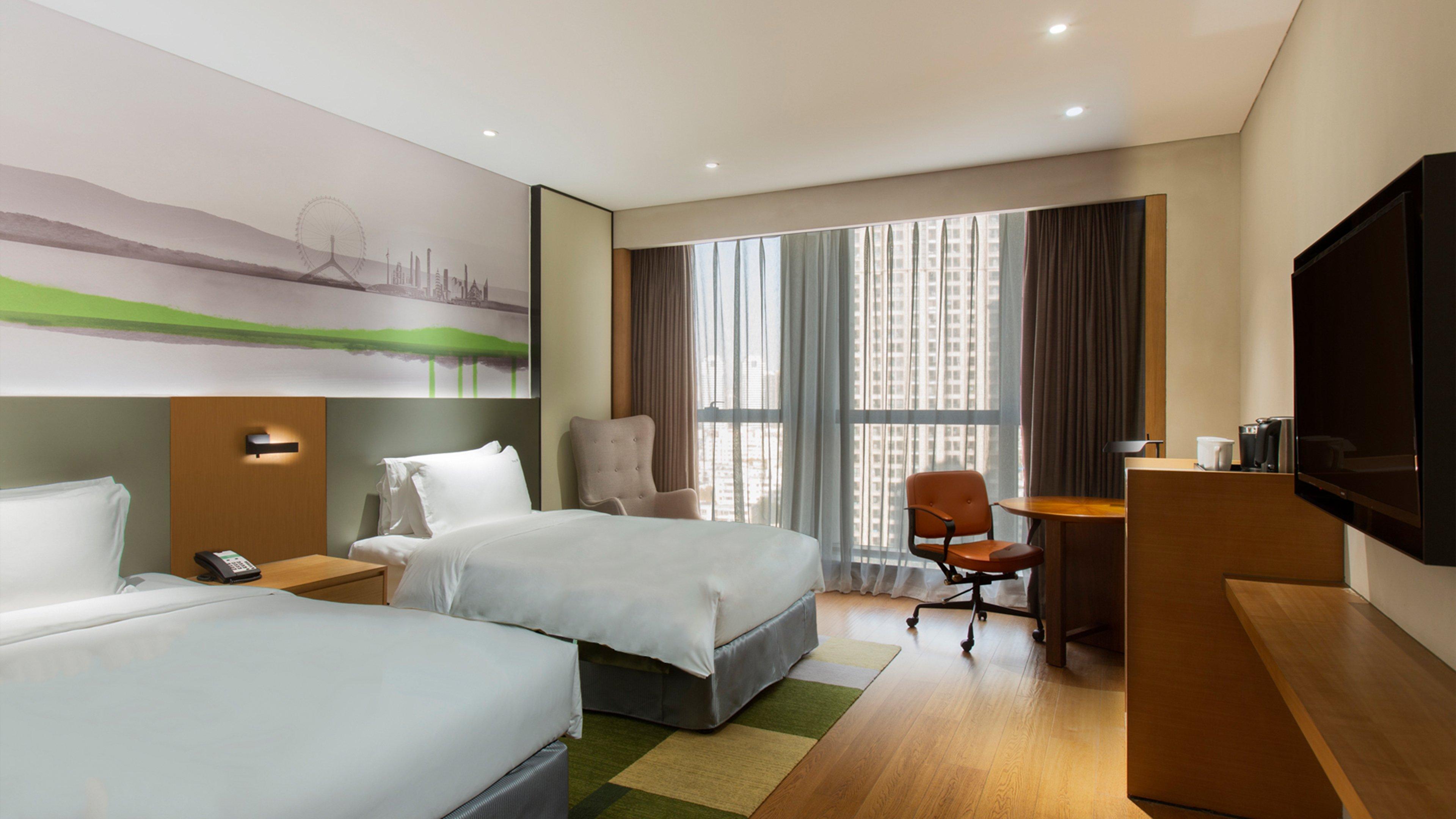 Holiday Inn & Suites Tianjin Downtown By Ihg,Tianjin Drum Tower,Joycity Shopping Mall,Tianjin Ancient Cultural Street,Haihe River,The Porcelain House,Convenient Access To Tianjin Binhai International Airport Exteriör bild