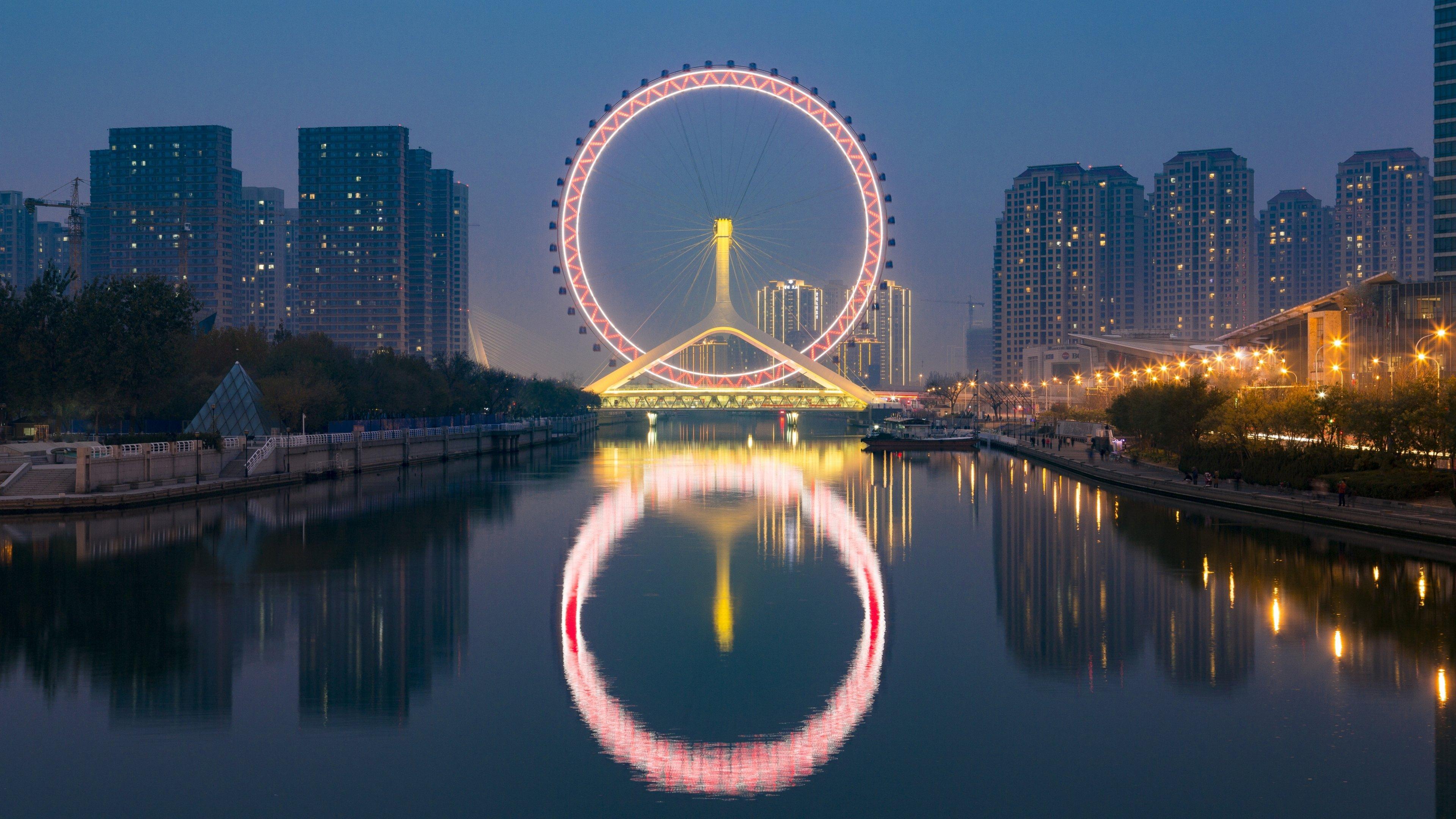 Holiday Inn & Suites Tianjin Downtown By Ihg,Tianjin Drum Tower,Joycity Shopping Mall,Tianjin Ancient Cultural Street,Haihe River,The Porcelain House,Convenient Access To Tianjin Binhai International Airport Exteriör bild